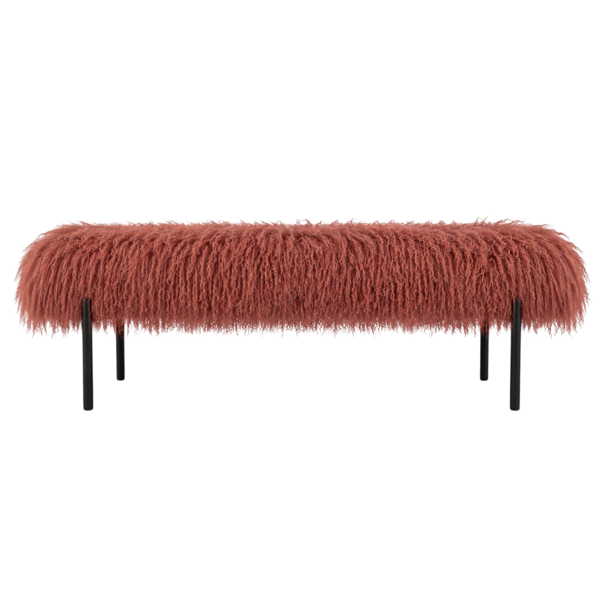 Alba Tibetan Bench - Dusty Rose