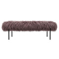 Alba Tibetan Bench - Mauve