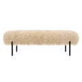 Alba Tibetan Bench - Off White