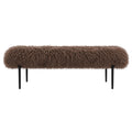 Alba Tibetan Bench - Pewter