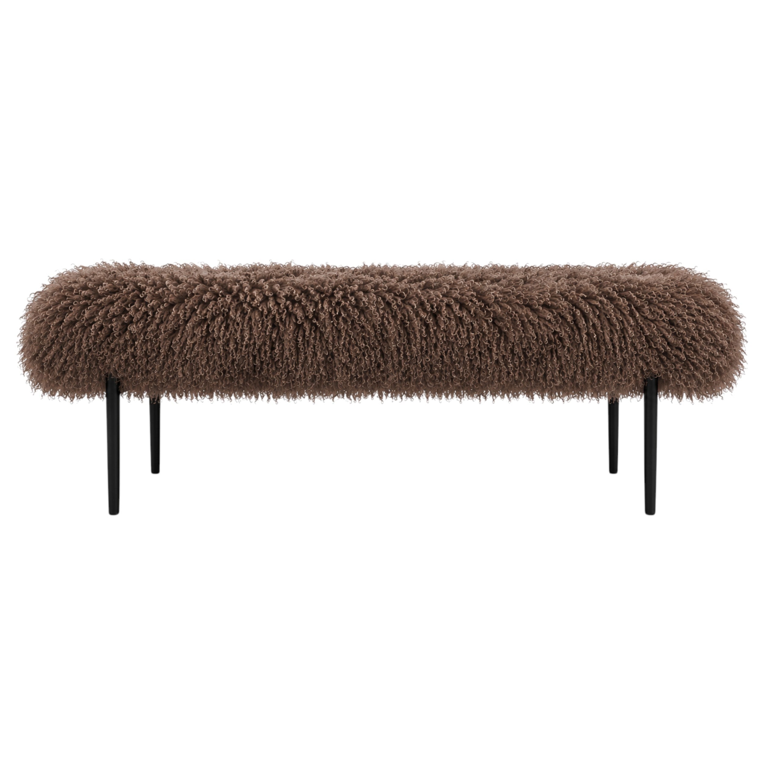 Alba Tibetan Bench - Pewter