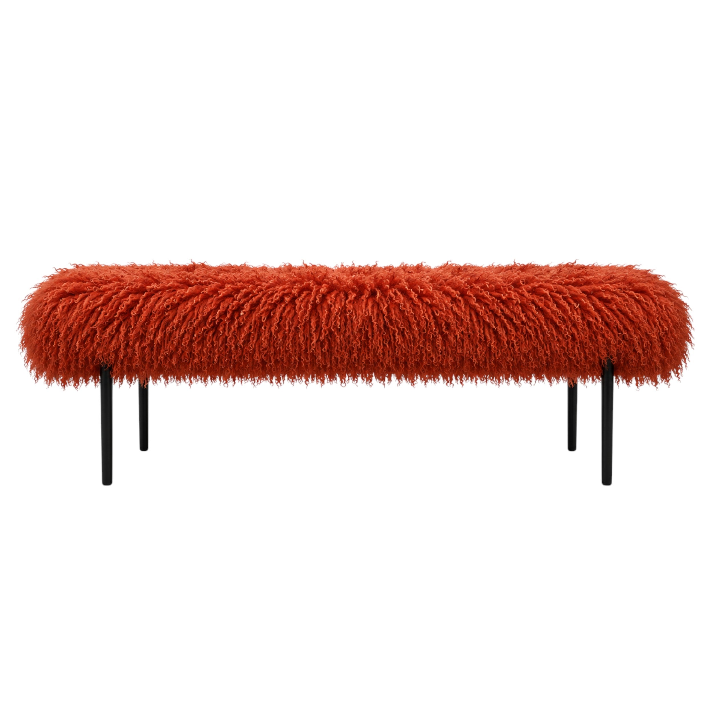 Alba Tibetan Bench - Rust