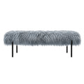 Alba Tibetan Bench - Steel Grey