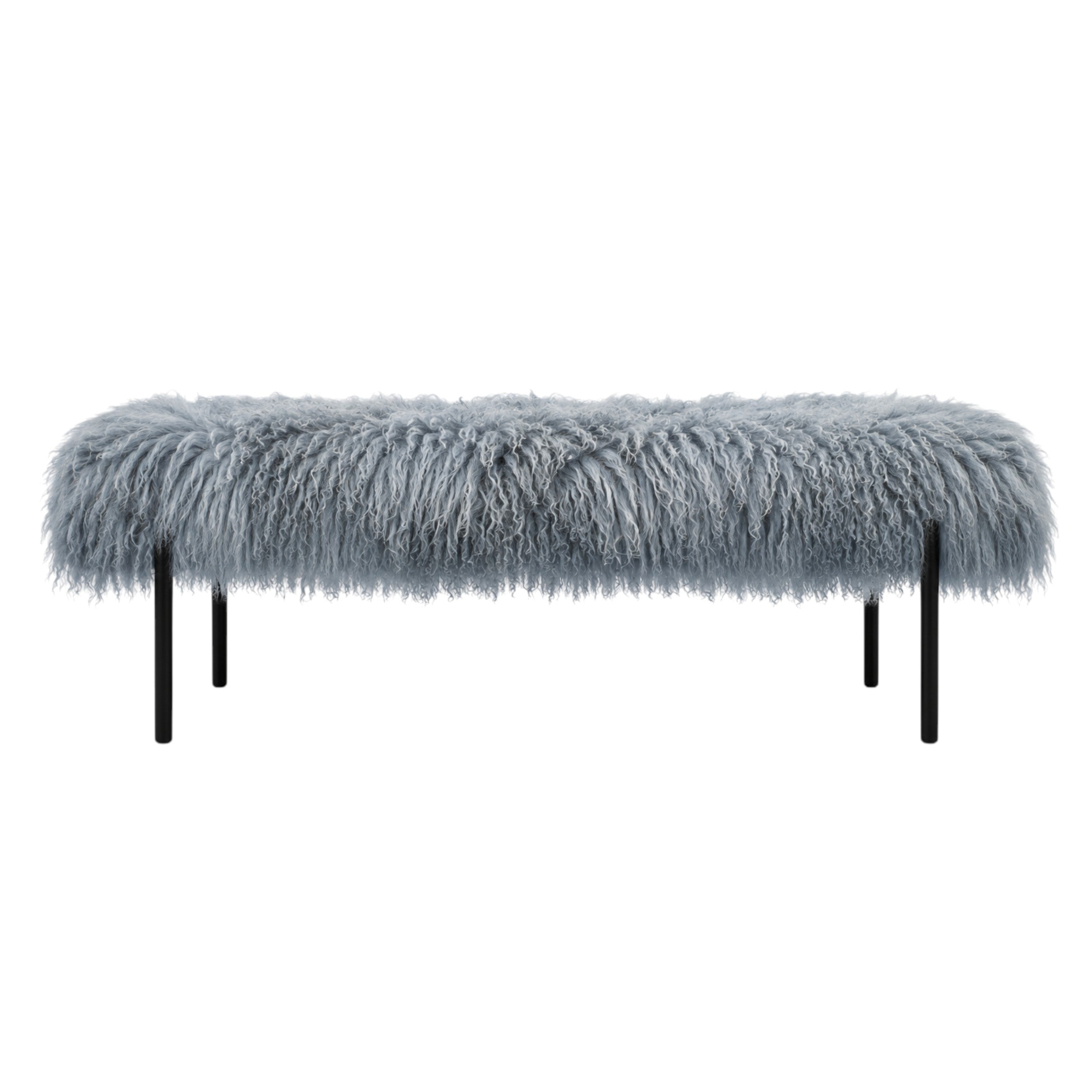 Alba Tibetan Bench - Steel Grey