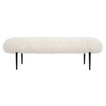 Alba Tibetan Bench - White