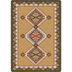 Image of an area rug, Ancestry - Green