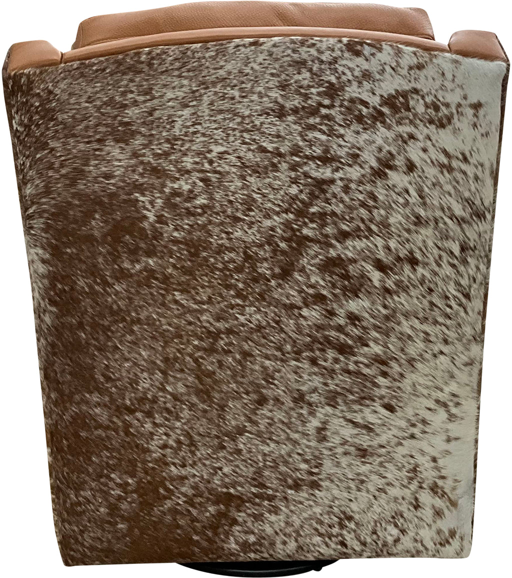 Longhorn Tallback Swivel Glider