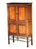 Laredo Cantina Wine Cabinet w/ Pablo Base & Copper