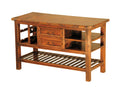  hammered Copper & reclaimed Wood Custom Kitchen island From Copper Instincts