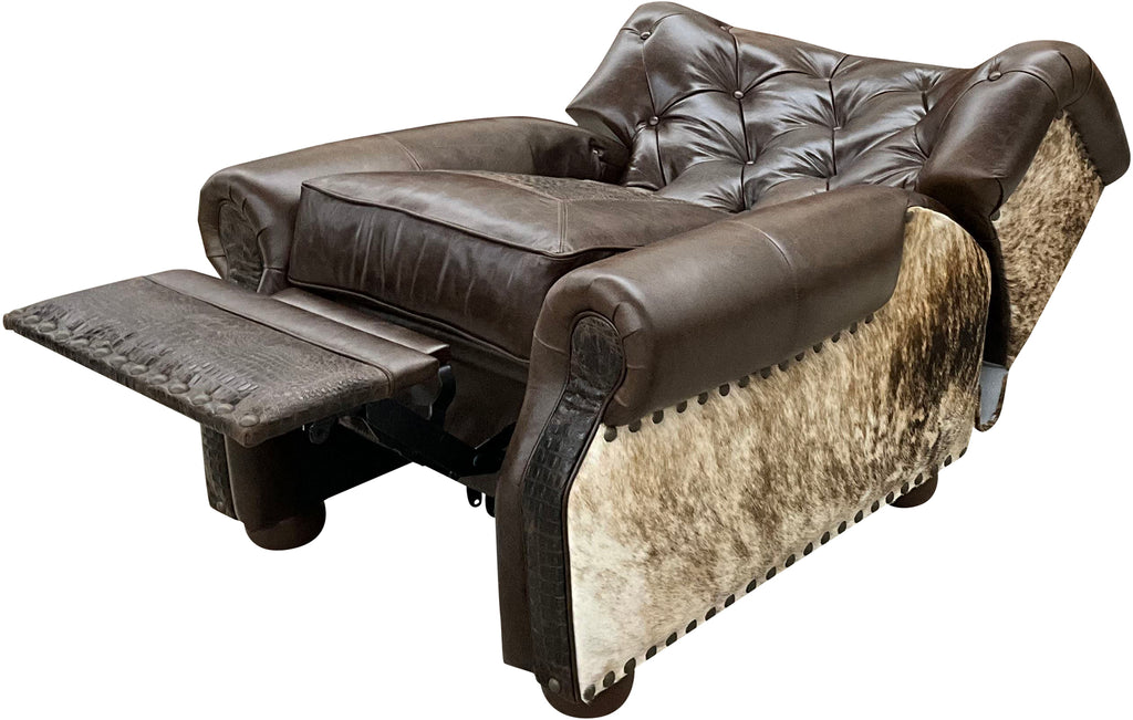 Heritage Tufted Western Recliner