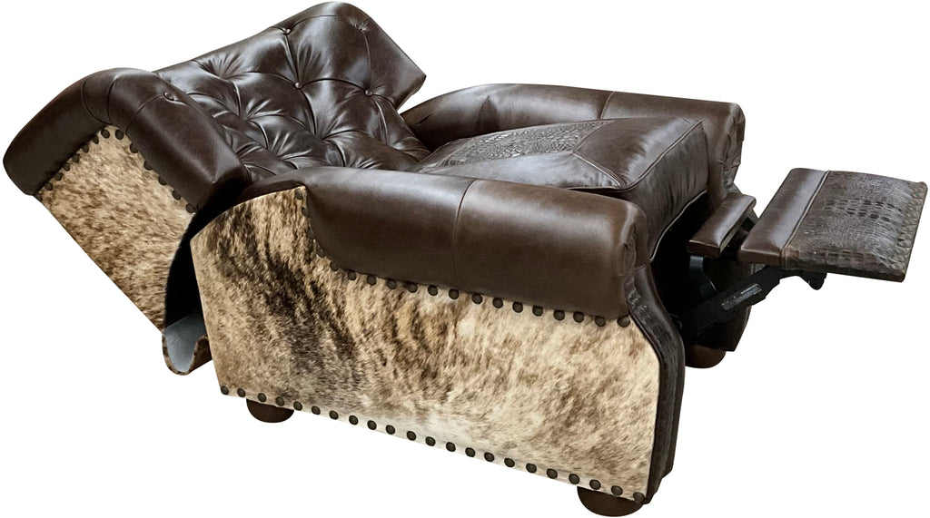 Heritage Tufted Western Recliner