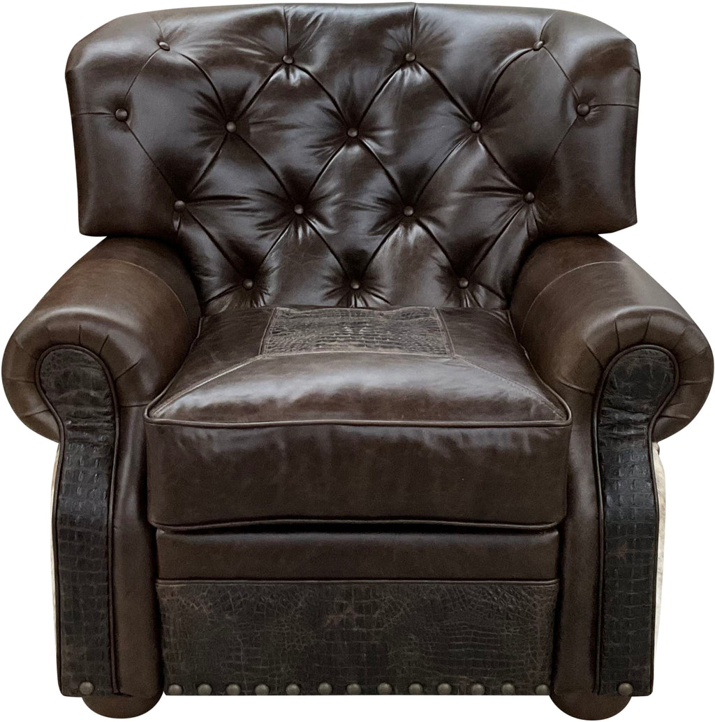 Heritage Tufted Western Recliner