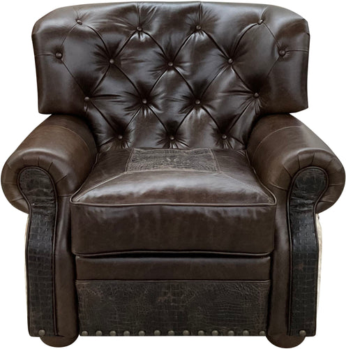Heritage Tufted Western Recliner