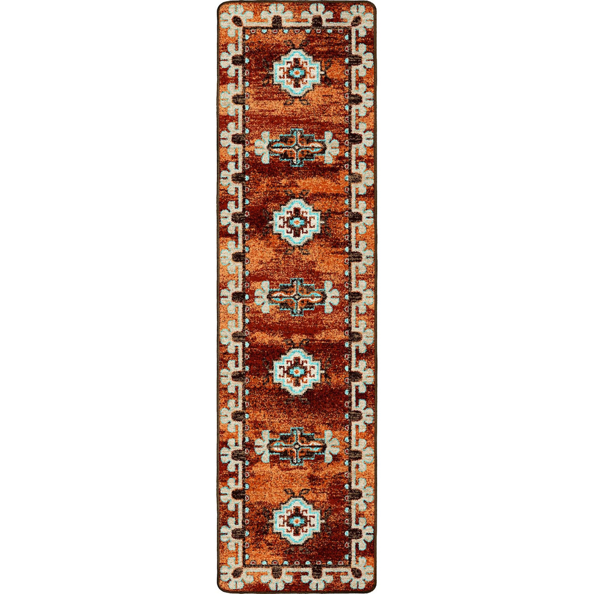 Image of an area rug, Badlands - Rust