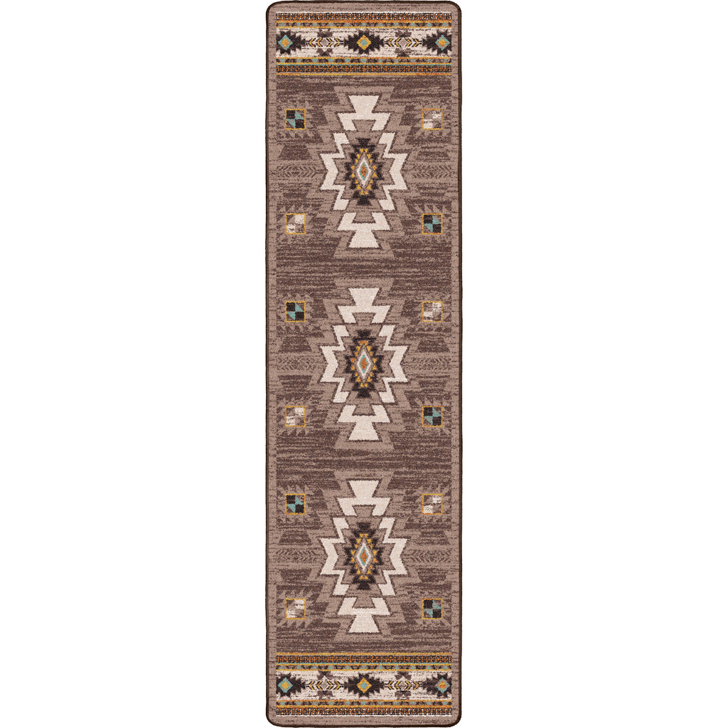 Image of an area rug, Barrel - Worn Saddle