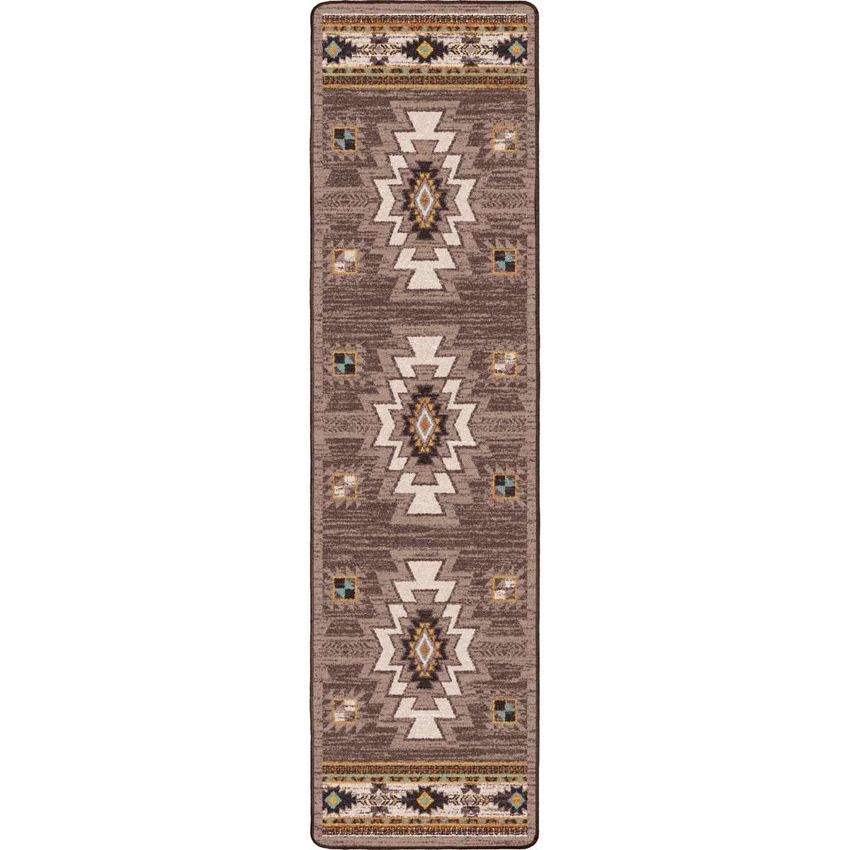 Image of an area rug, Barrel - Worn Saddle