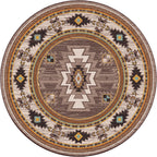 Image of an area rug, Barrel - Worn Saddle
