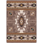 Image of an area rug, Barrel - Worn Saddle