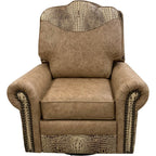 Palomino Gator Swivel Glider Recliner