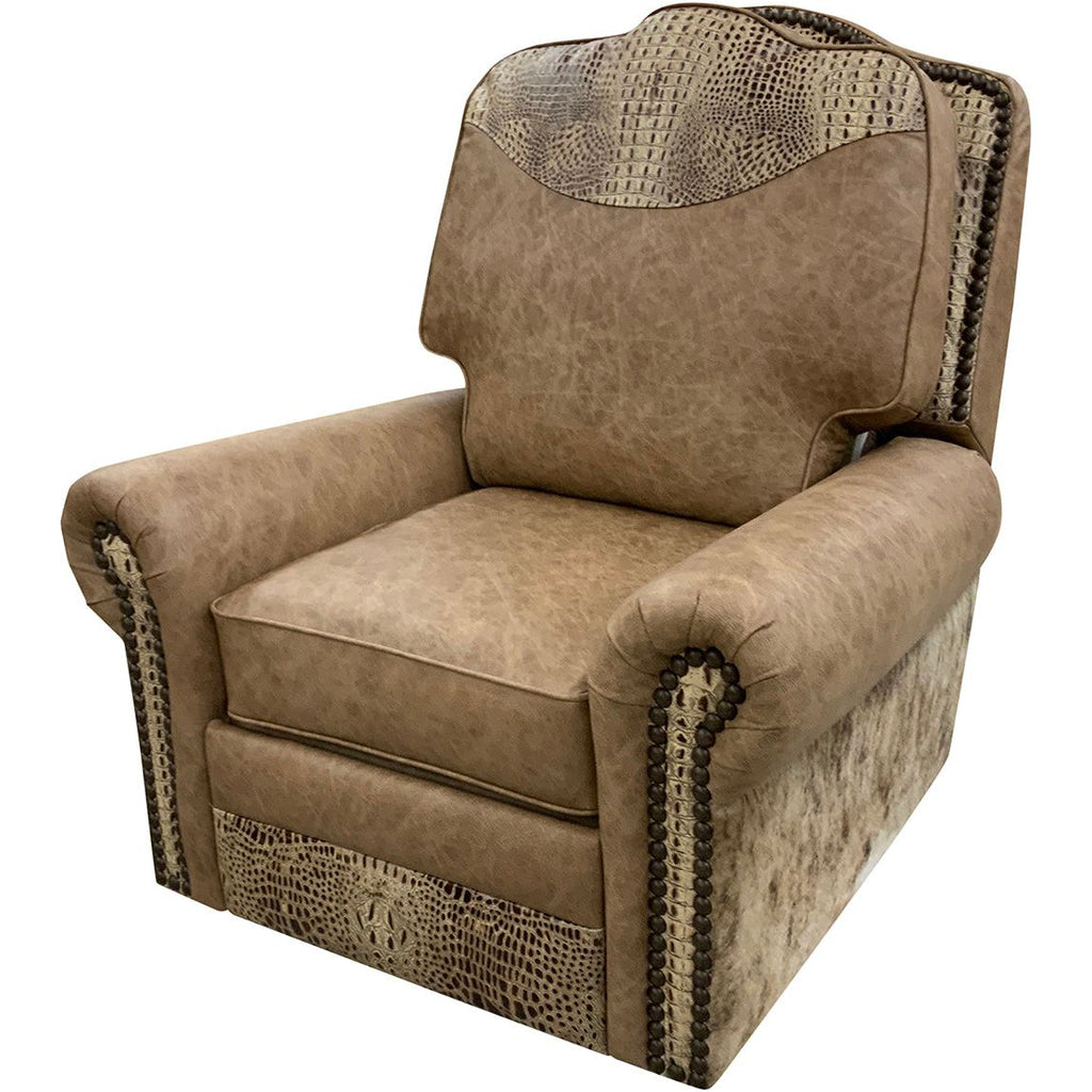 Palomino Gator Swivel Glider Recliner