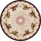 Image of an area rug, Battle Records - Multi