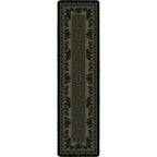 Image of an area rug, Bear Family - Green
