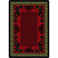 Image of an area rug, Bear Family - Multi