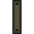Image of an area rug, Bear Refuge - Green