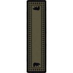 Image of an area rug, Bear Refuge - Green
