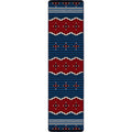 Image of an area rug, Big Chief 2 - Blue
