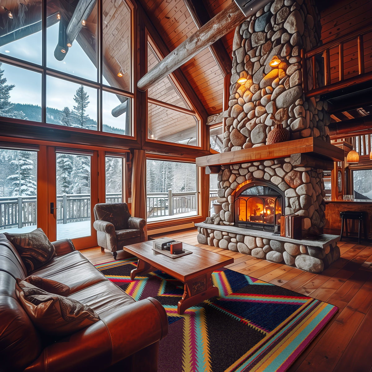 Image of an area rug, Big Water - Sunset Canyon