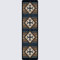 Image of an area rug, Bison Creek - Black and Russet