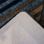 Image of an area rug, Bison Creek - Black and Russet