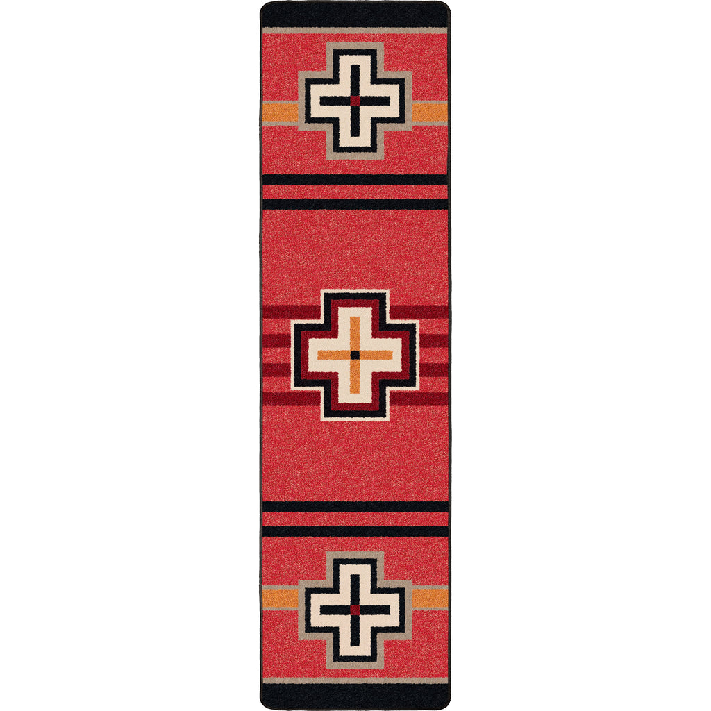 Image of an area rug, Bounty - Red