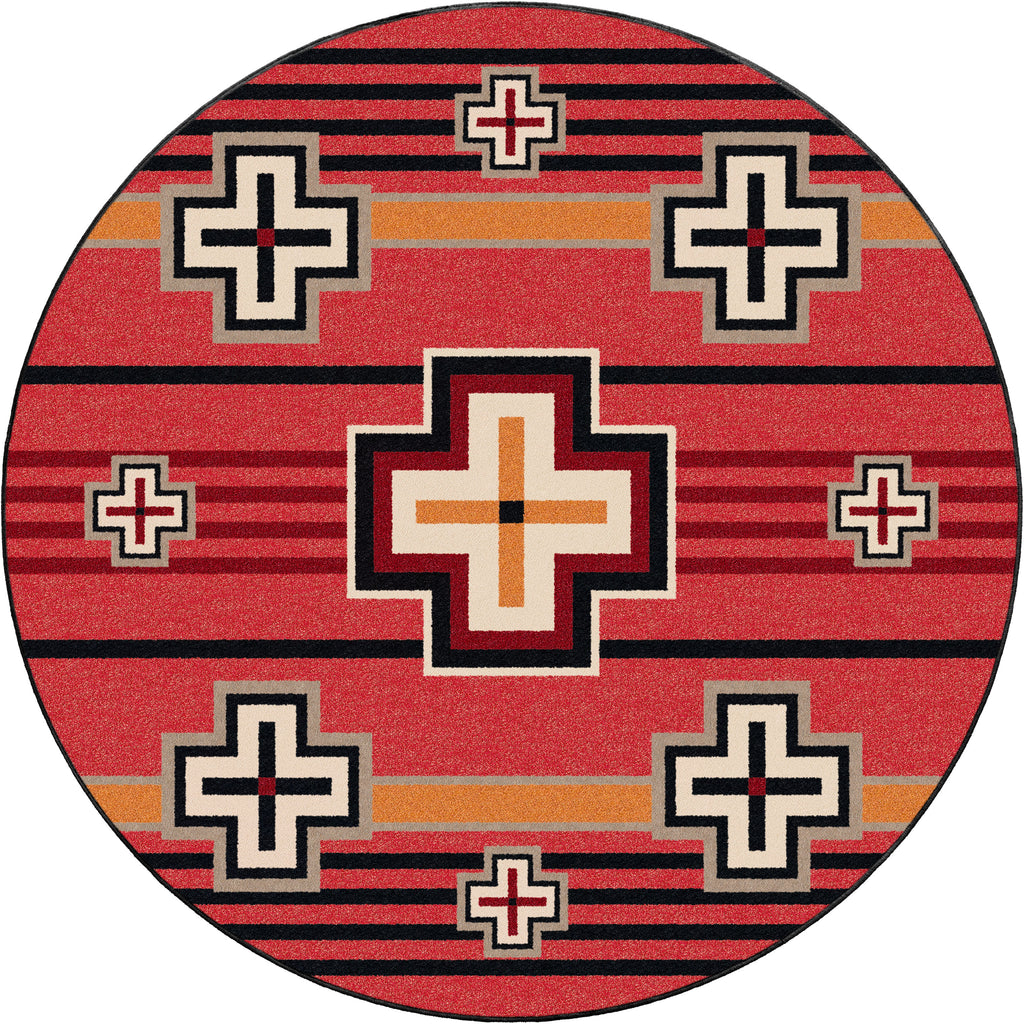 Image of an area rug, Bounty - Red
