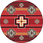 Image of an area rug, Bounty - Red