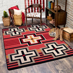 Image of an area rug, Bounty - Red