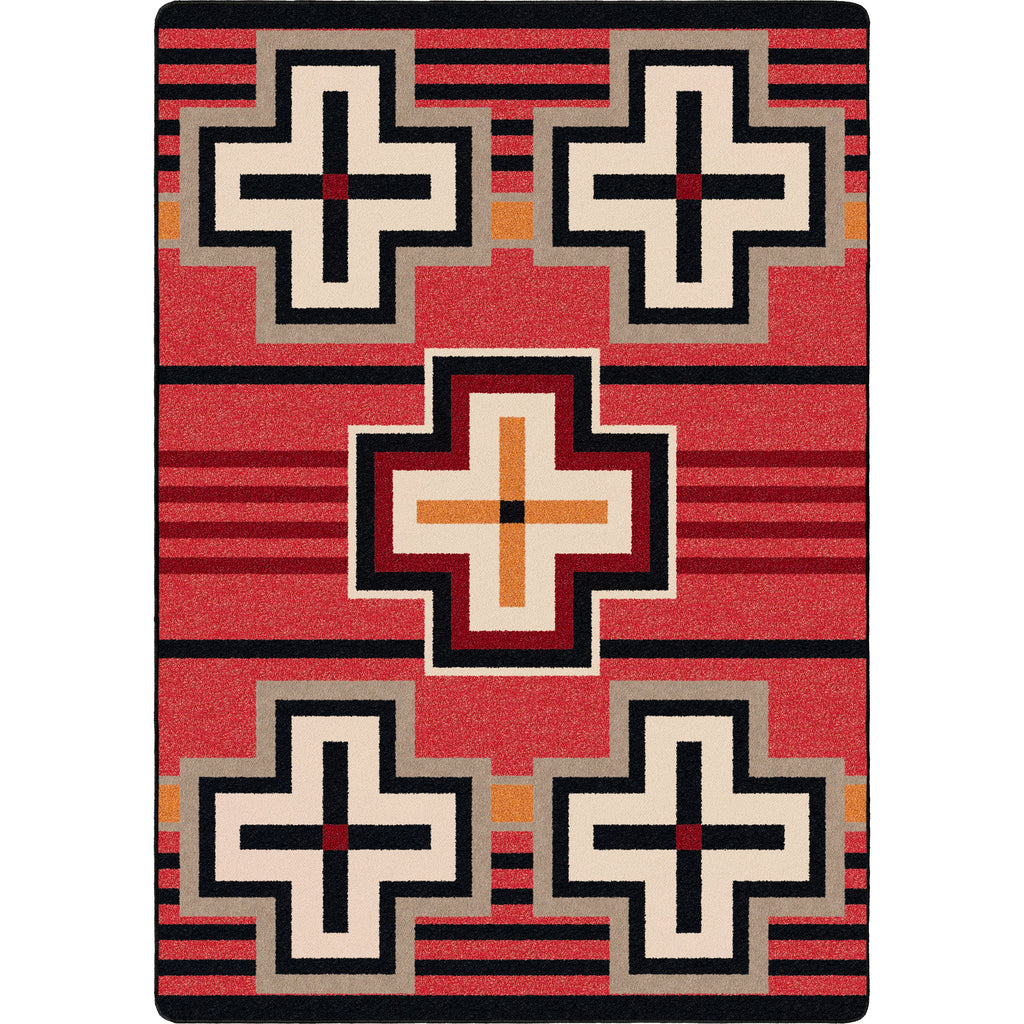 Image of an area rug, Bounty - Red