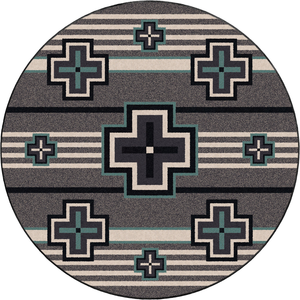 Image of an area rug, Bounty - Turquoise