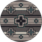Image of an area rug, Bounty - Turquoise