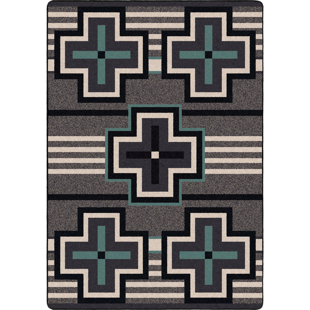 Image of an area rug, Bounty - Turquoise