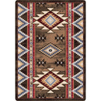 Image of an area rug, Bow Strings - Brown