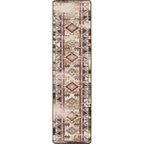 Image of an area rug, Bow Strings Distressed - Brown