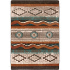 Image of an area rug, Brand New Old School OKA - Buckskin