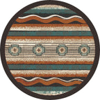 Image of an area rug, Brand New Old School OKA - Buckskin