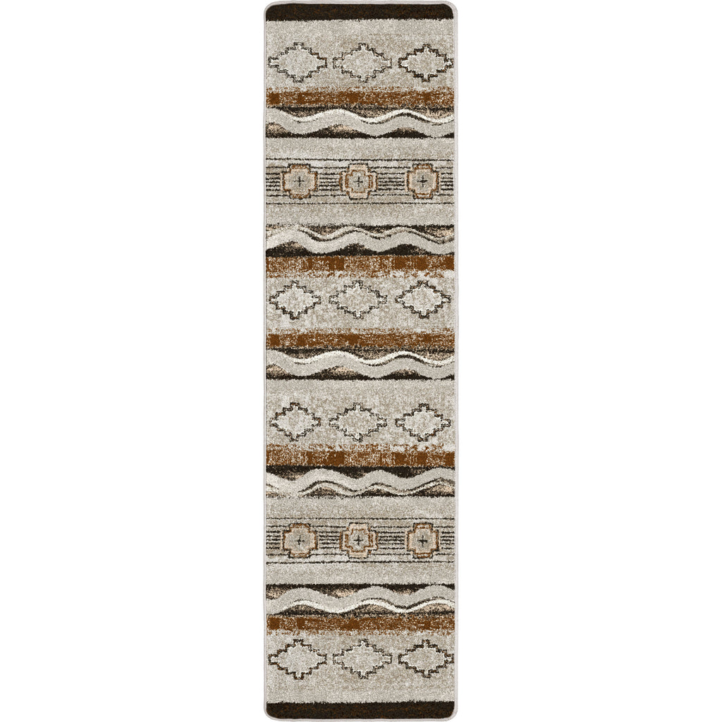 Image of an area rug, Brand New Old School - Earthenware