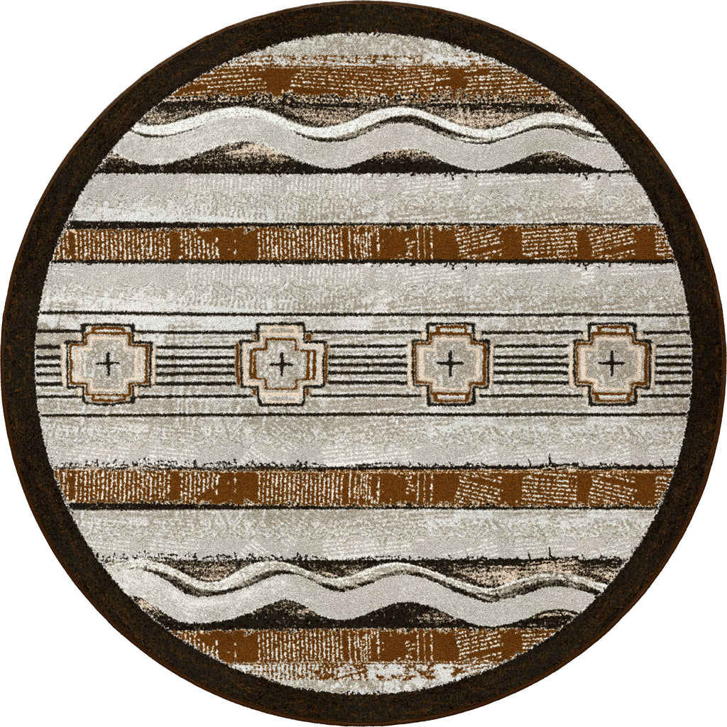 Image of an area rug, Brand New Old School - Earthenware