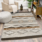 Image of an area rug, Brand New Old School - Earthenware