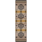 Image of an area rug, Brazos OKA - Old Gold