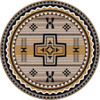 Image of an area rug, Brazos OKA - Old Gold